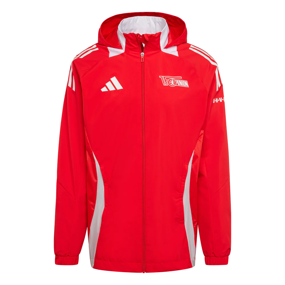 adidas Allwetterjacke - rot Team 24/25 - Image 3