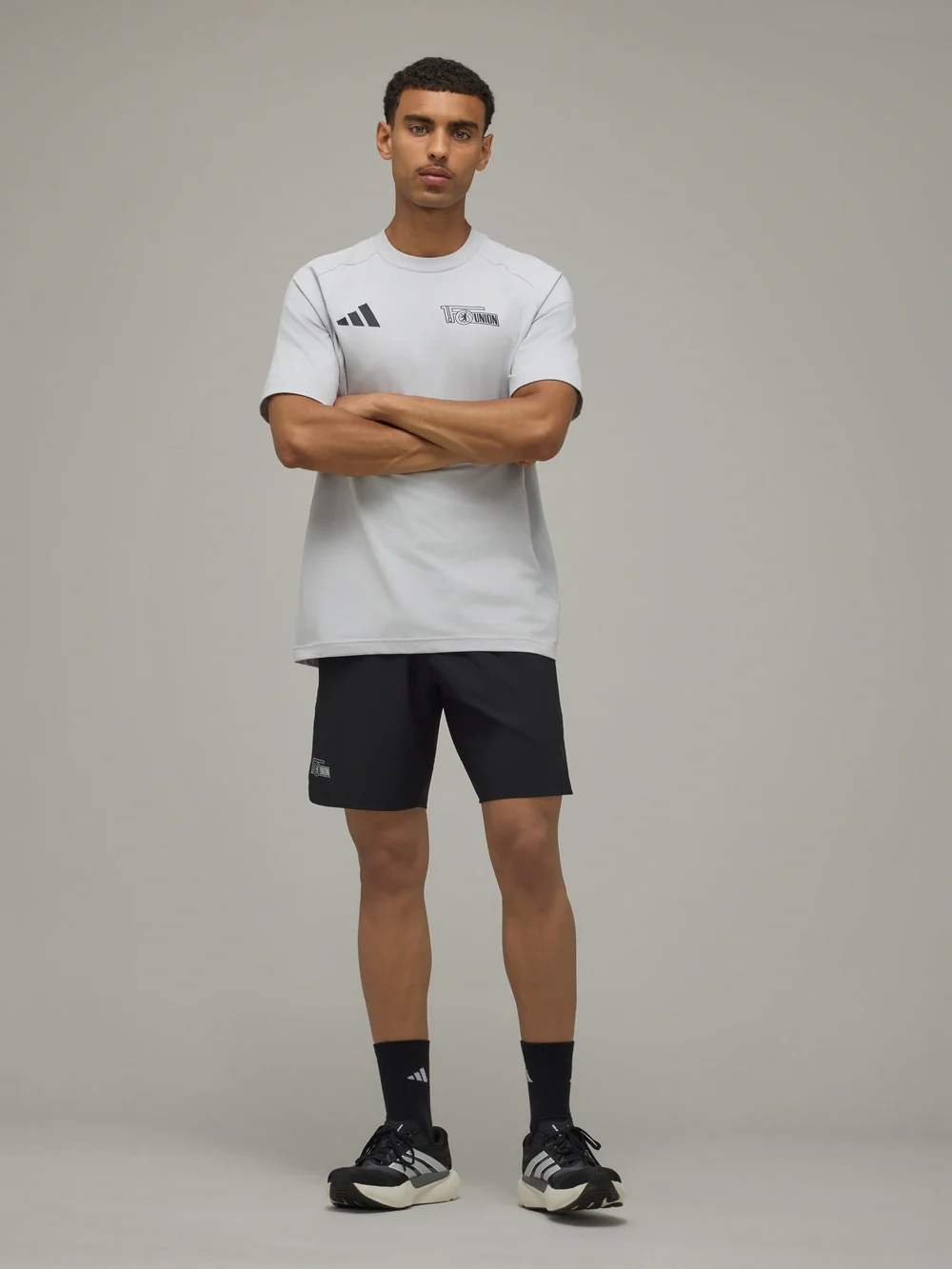 adidas Ausgehshirt grau - Team 26/27 - Image 3