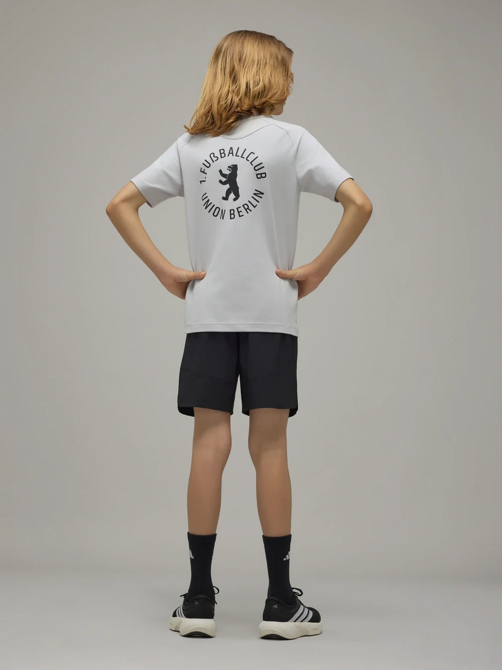 adidas Kinder Ausgehshirt - Team 26/27 - Image 4