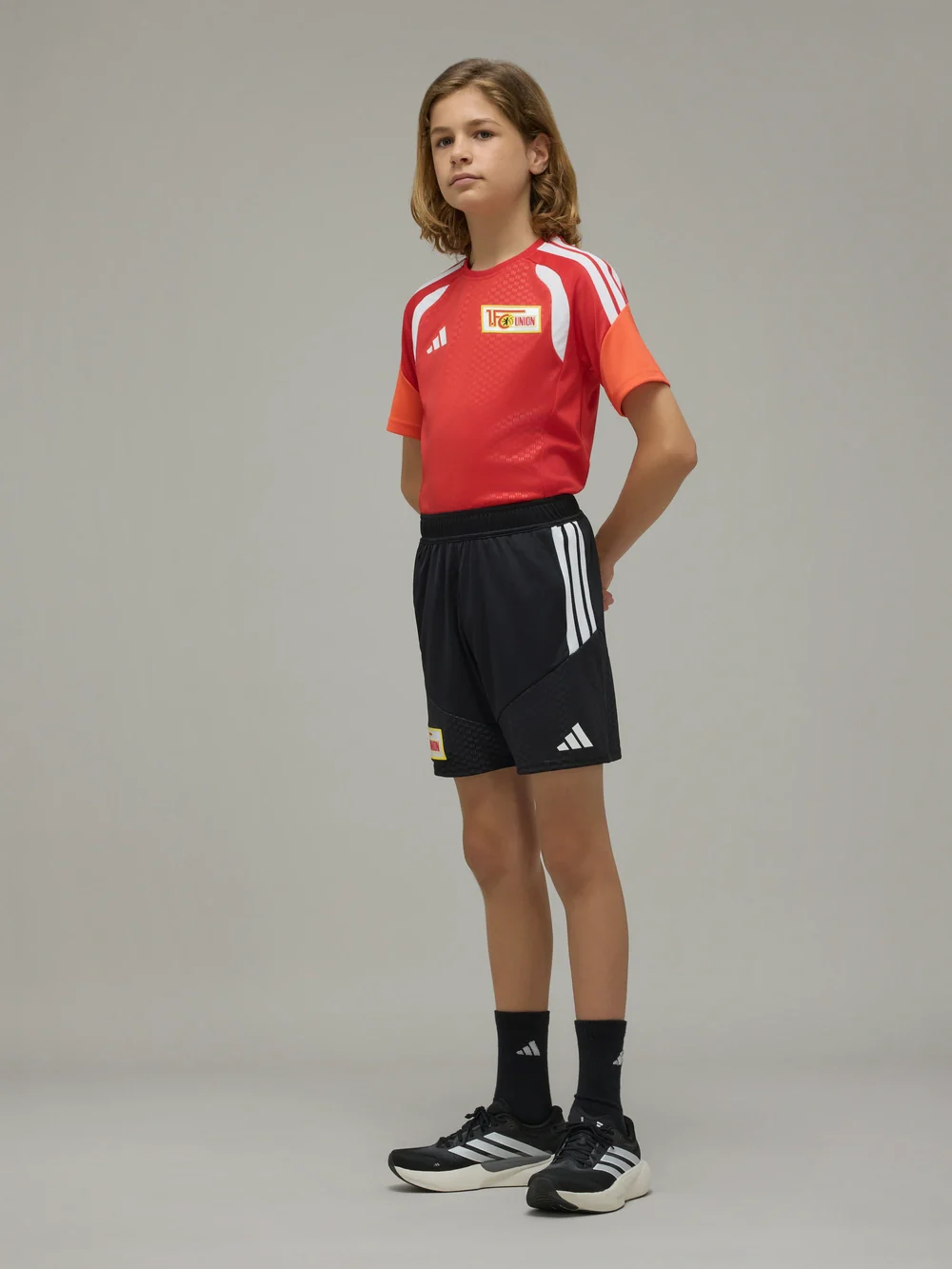 adidas Kinder Trainingshose kurz - Team 26/27 - Image 3