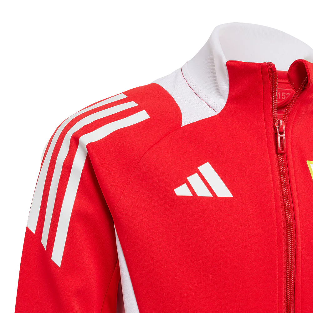 adidas Kinder Trainingsjacke - rot 24/25 - Image 3