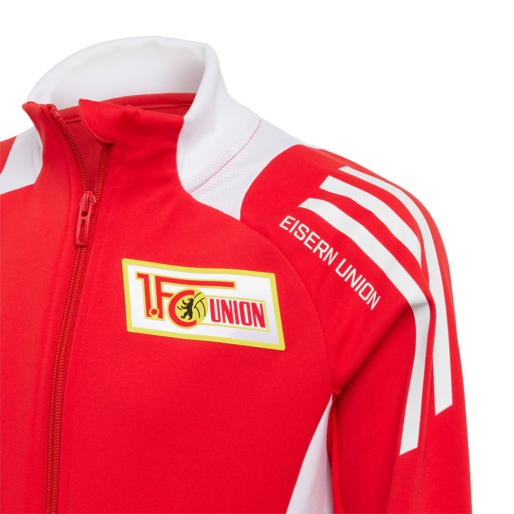 adidas Kinder Trainingsjacke - rot 24/25 - Image 4