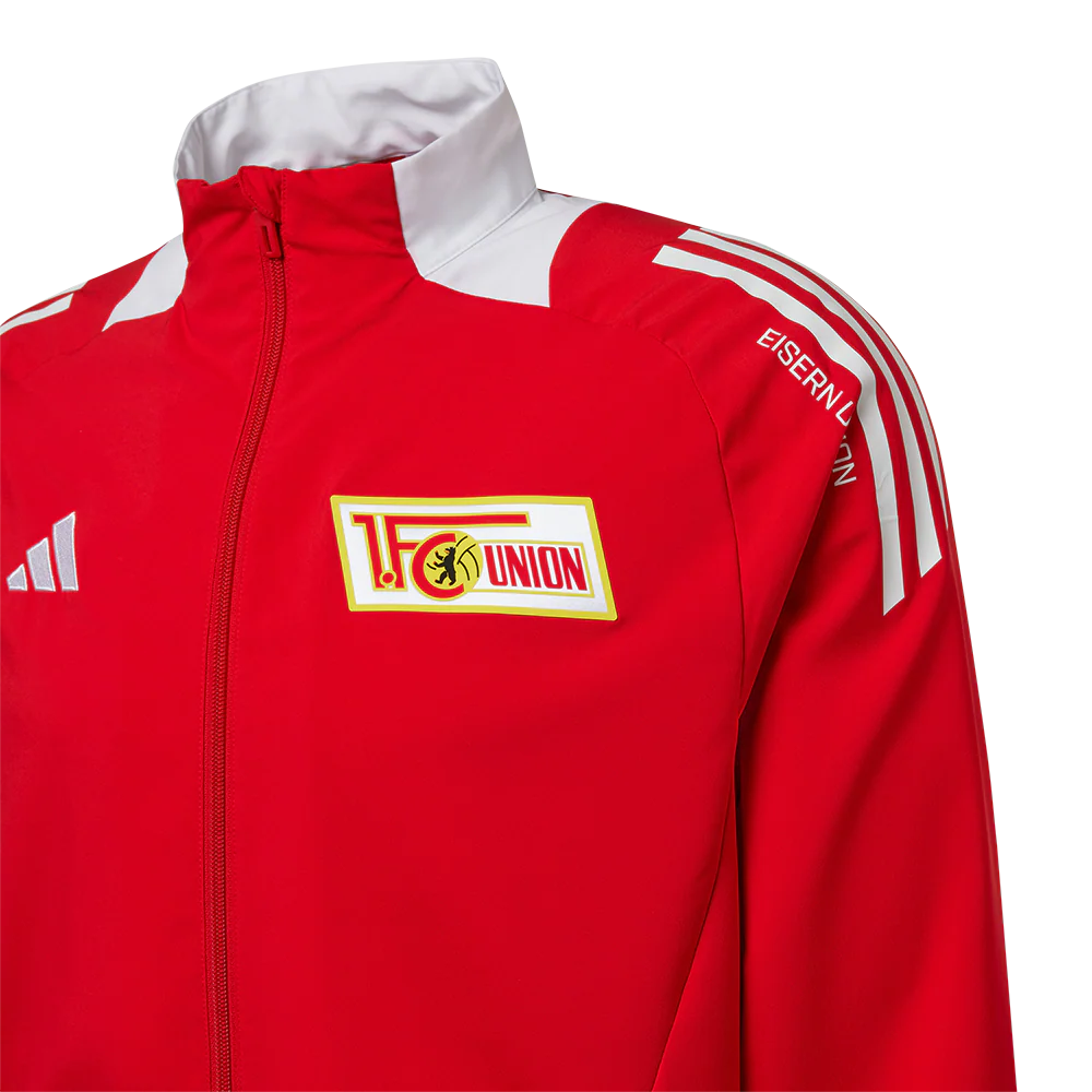 adidas Präsentationsjacke - rot Team 24/25 - Image 2