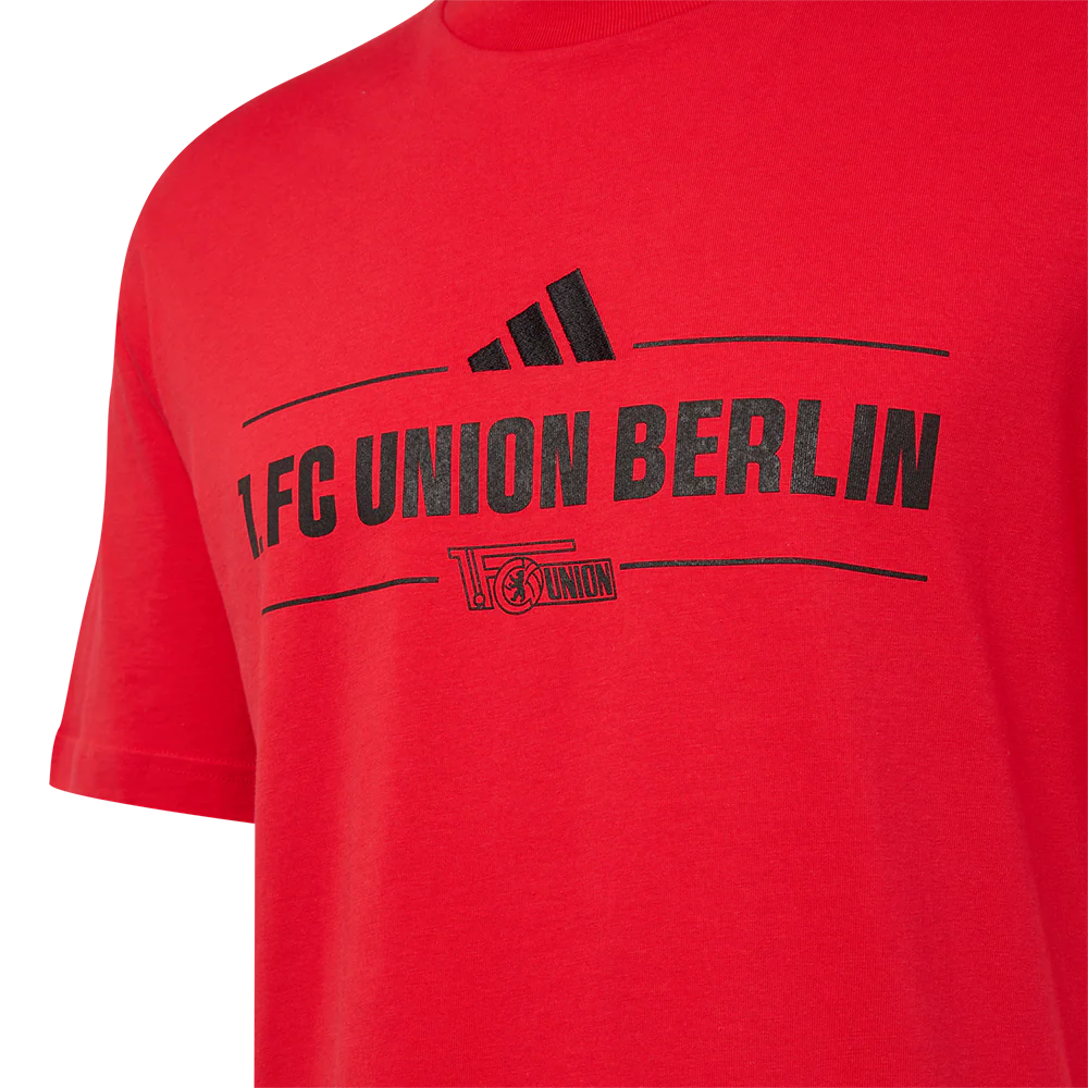 adidas T-Shirt Union Berlin - rot - Image 3