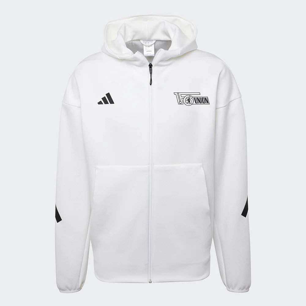 adidas ZNE Jacke - weiß Team 24/25 - Image 2