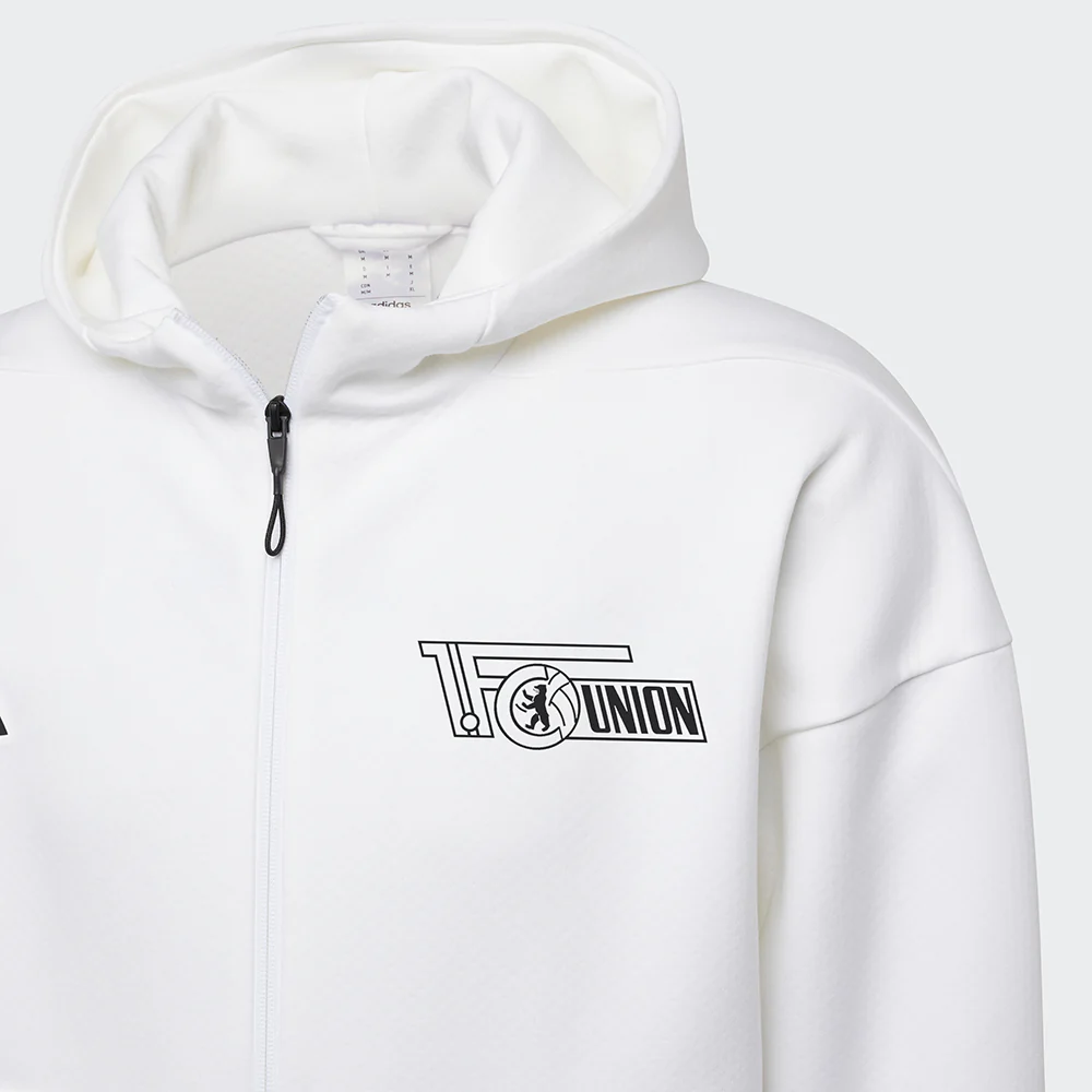 adidas ZNE Jacke - weiß Team 24/25 - Image 3