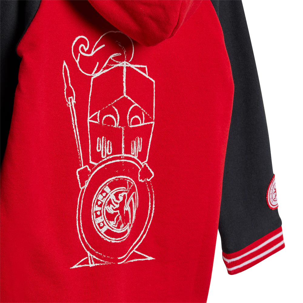 Baby Overall Keules Knirps - rot/grau - Image 4