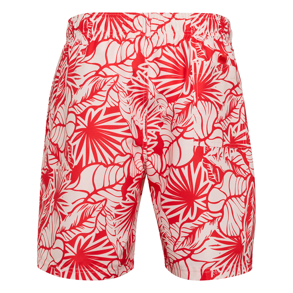 Badehose Hawaii - rot/weiß - Image 5