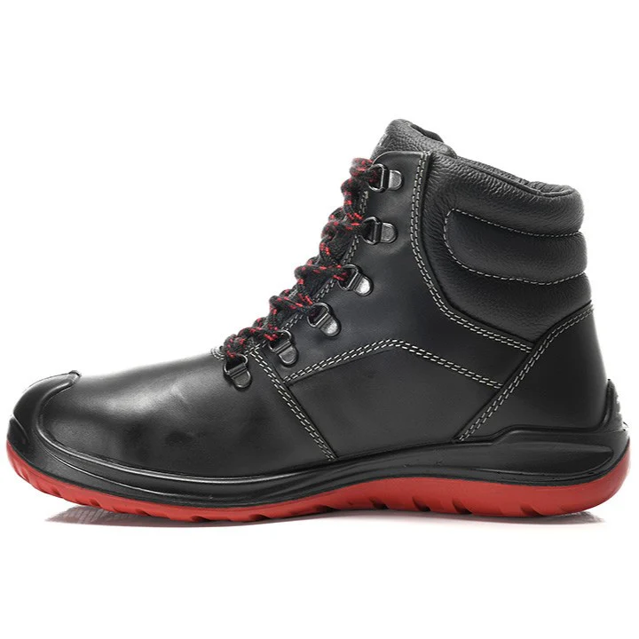 ELTEN Sicherheitsschnürstiefel Vereinslogo - schwarz/rot - Image 5