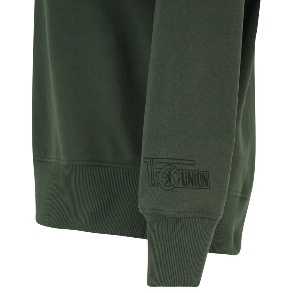 Frauen Kapuzenpullover Eisern Union oversized - grün - Image 3