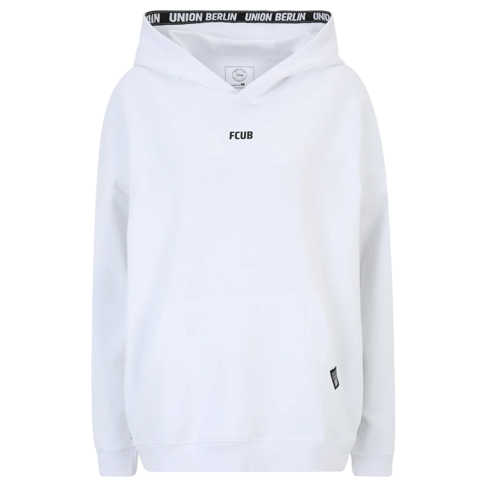 Frauen Kapuzenpullover FCUB oversized - weiß
