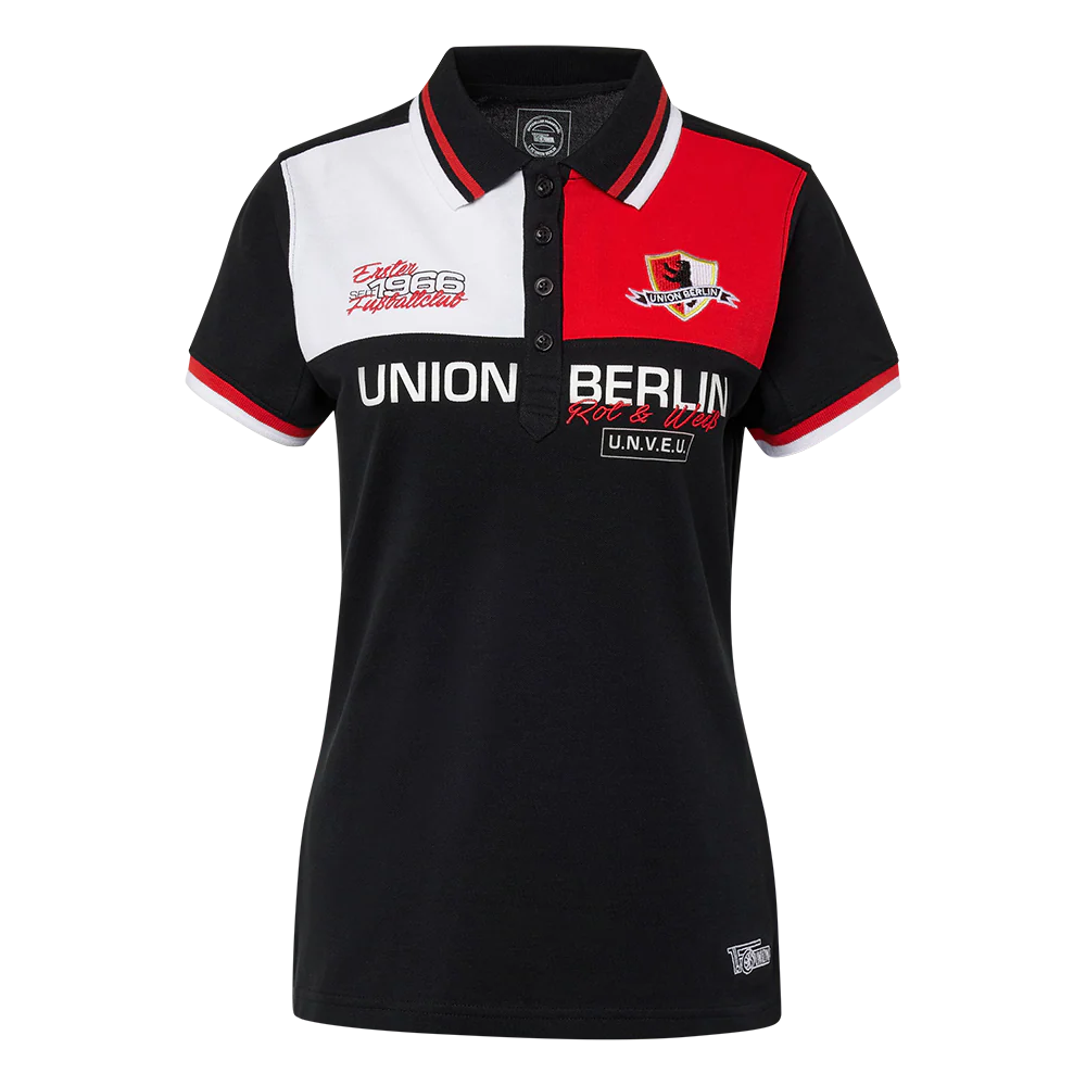 Frauen Poloshirt Klassik 66 - schwarz