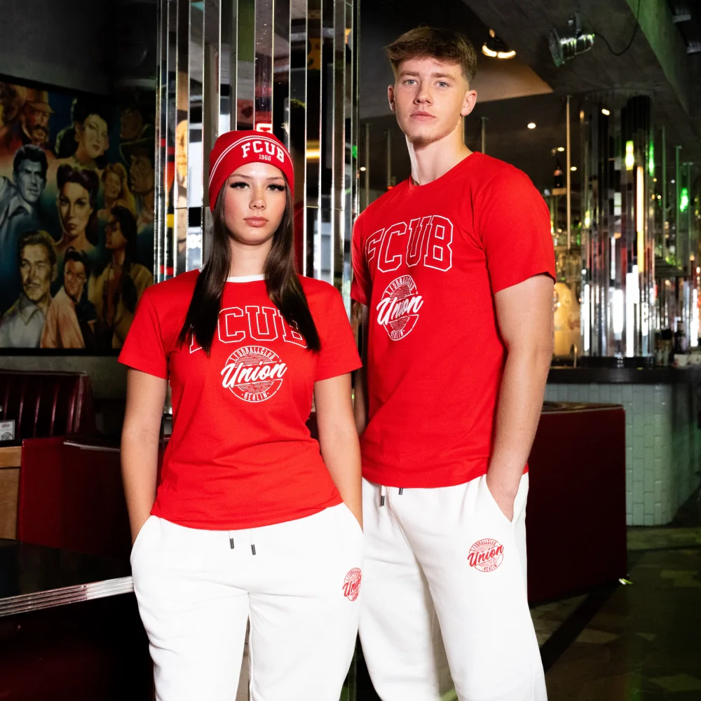 Frauen T-Shirt FCUB - rot - Image 5