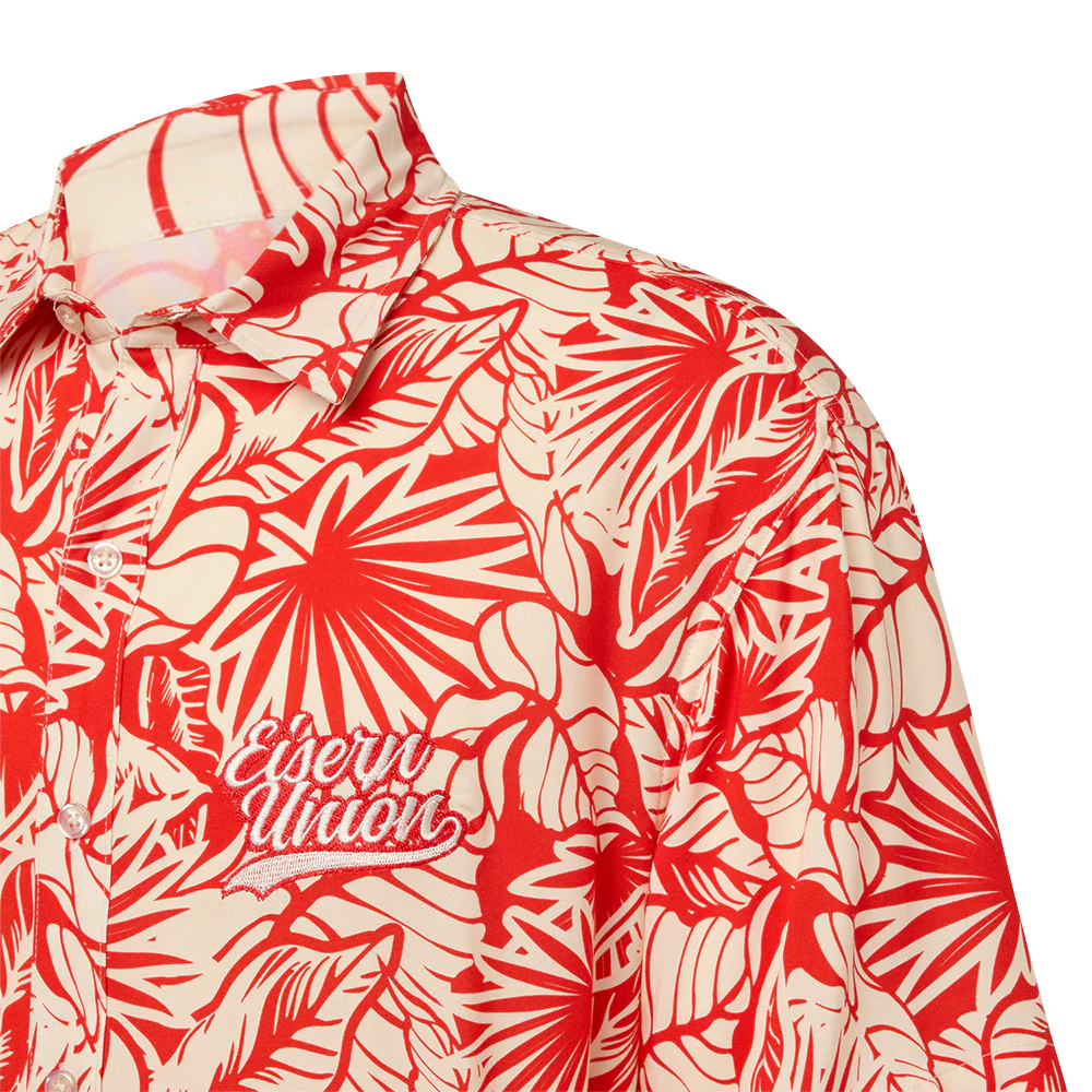 Hemd Hawaii - rot/weiß - Image 4