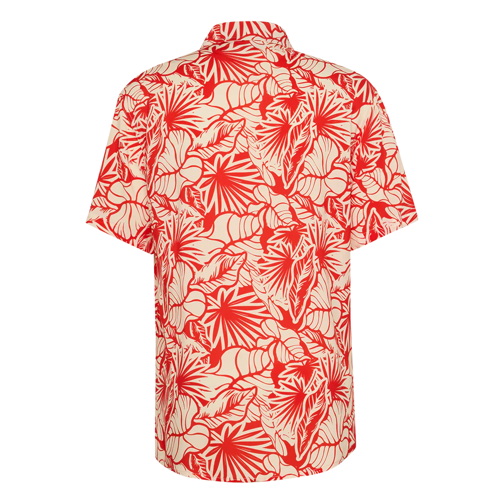Hemd Hawaii - rot/weiß - Image 5