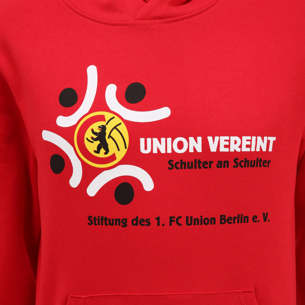 Hoodie Union Vereint - rot - Image 3