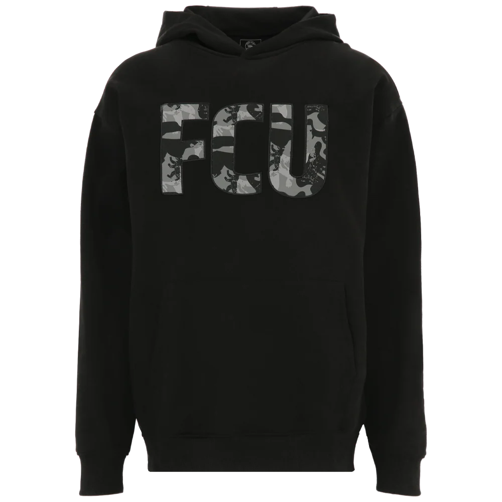 Kapuzenpullover FCU - schwarz