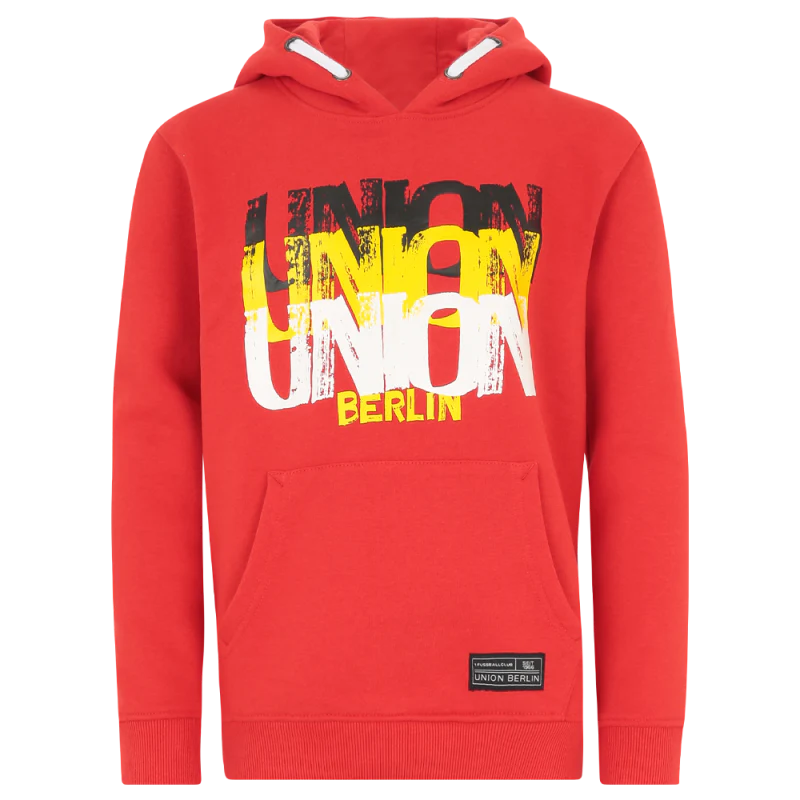Kinder Hoodie Union - rot