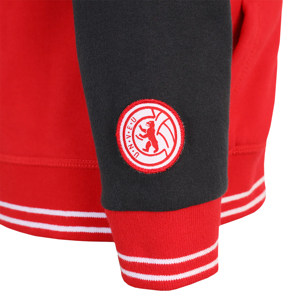 Kinder Kapuzenjacke Keules Knirps - rot/grau - Image 3