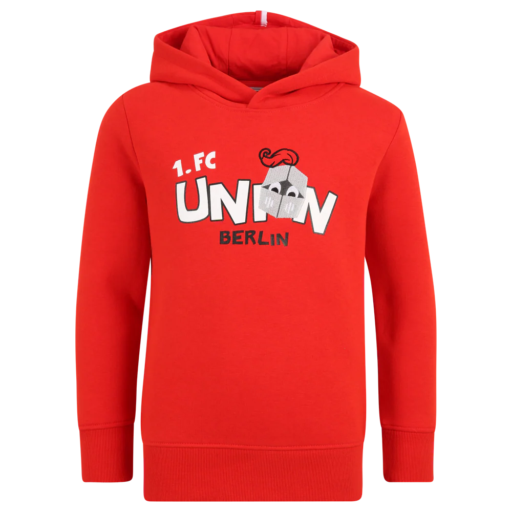 Kinder Kapuzenpullover 1. FC Union Berlin - rot