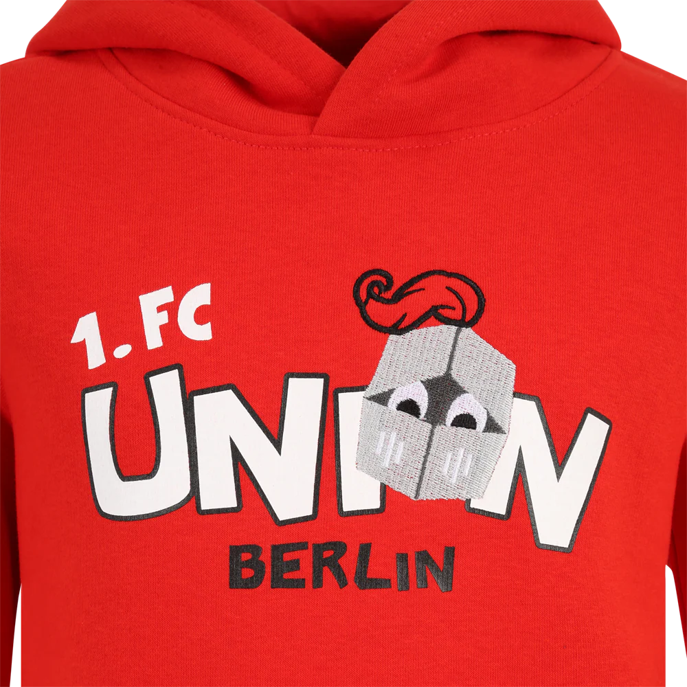 Kinder Kapuzenpullover 1. FC Union Berlin - rot - Image 2