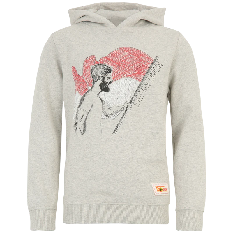 Kinder Kapuzenpullover Fahnenschwenker