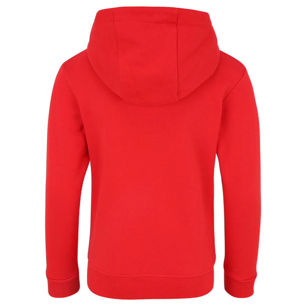 Kinder Kapuzenpullover Loop Logo - rot - Image 2