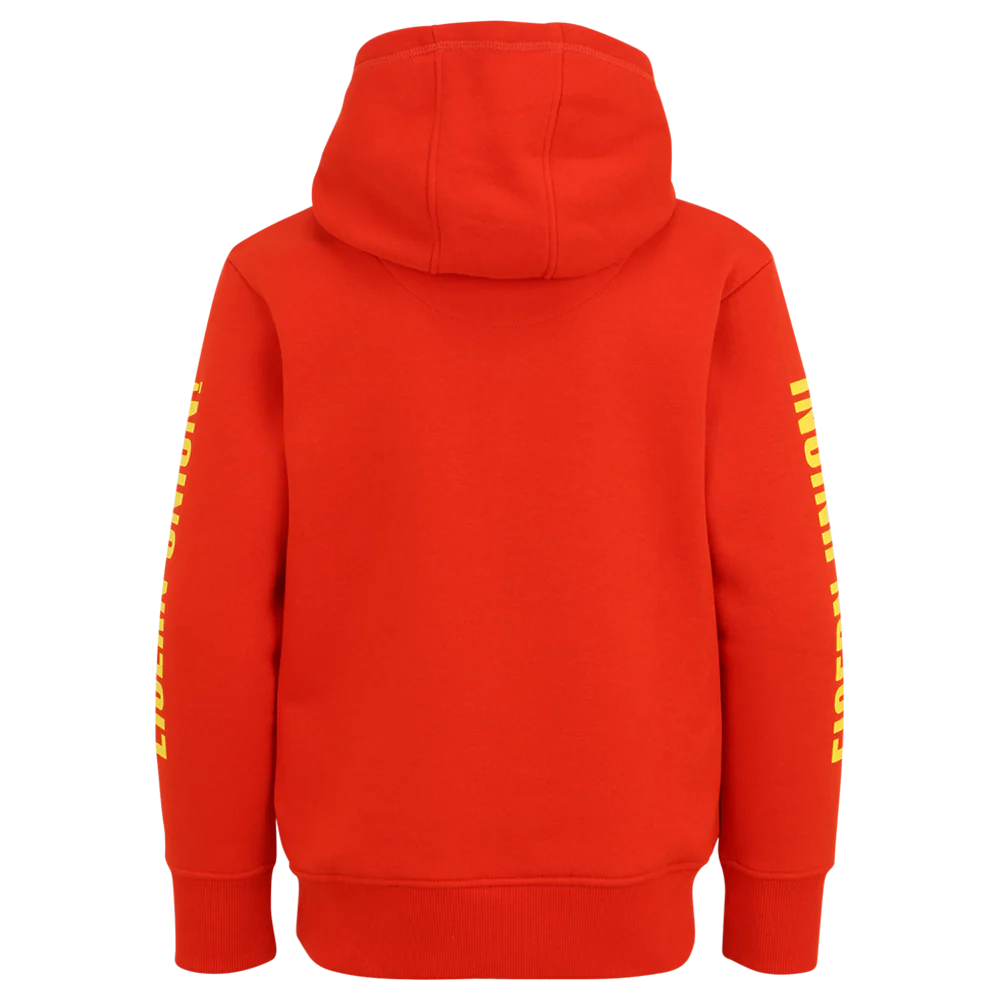 Kinder Kapuzenpullover Merry Christmas - rot - Image 2
