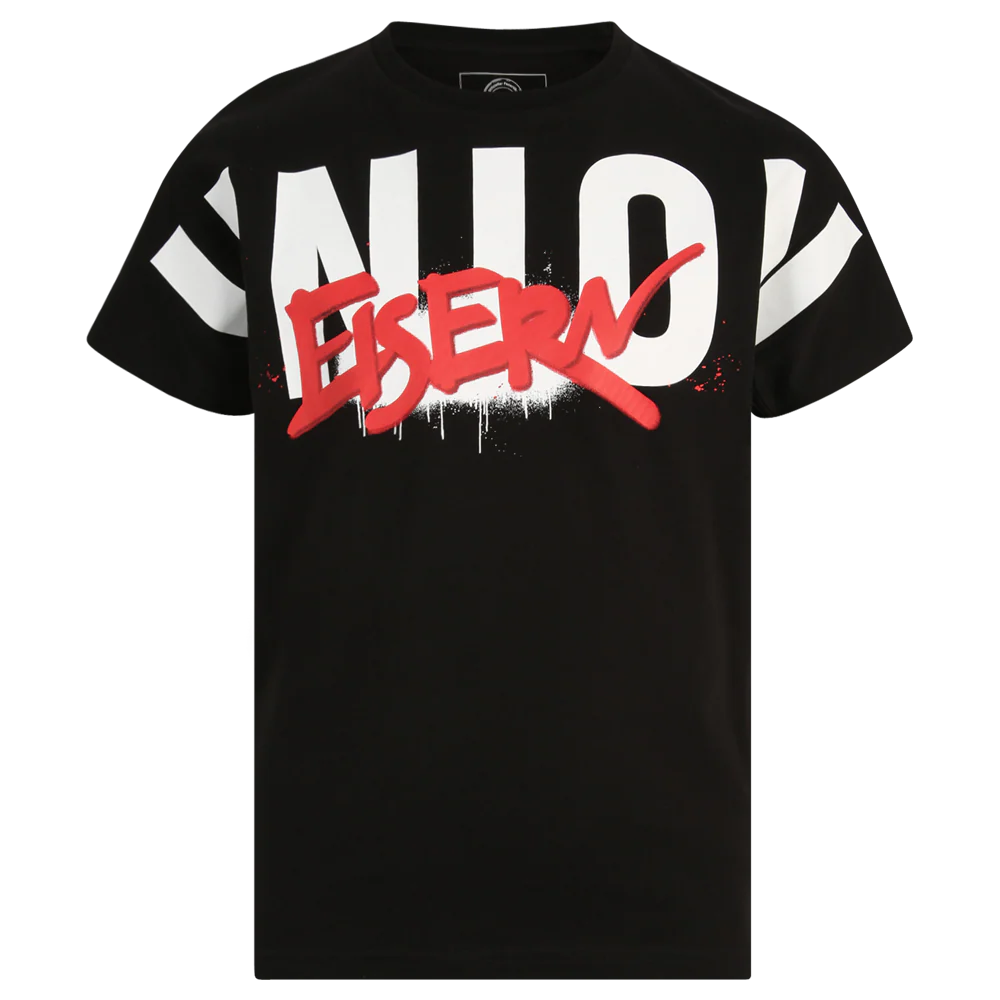 Kinder T-Shirt Eisern Union - schwarz