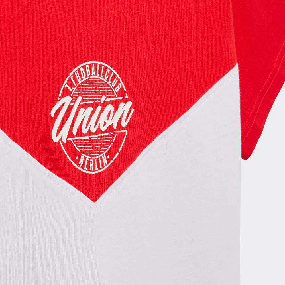 Kinder T-Shirt Union - rot/weiß - Image 3