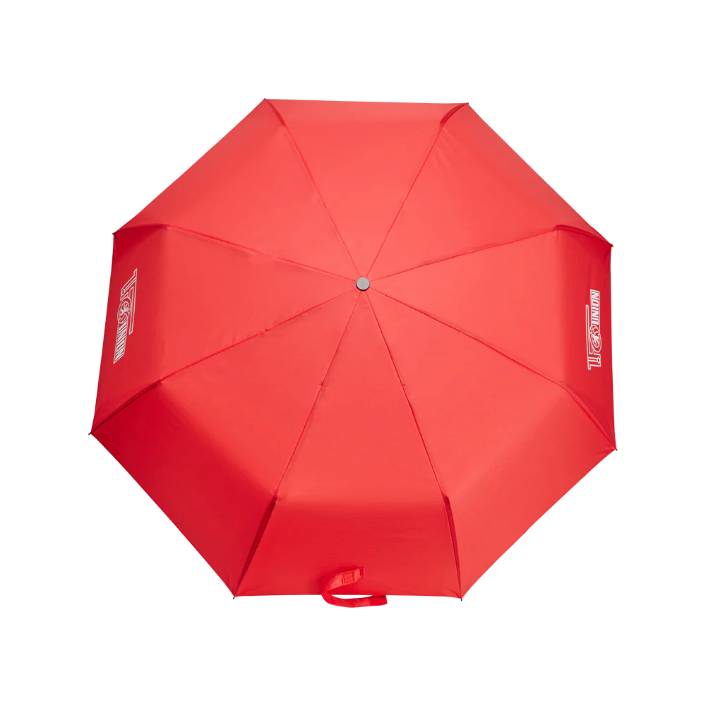 Regenschirm Vereinslogo - rot - Image 3