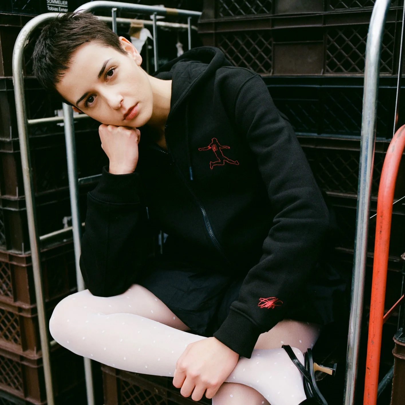 Sweatjacke CT28 - schwarz - Image 5