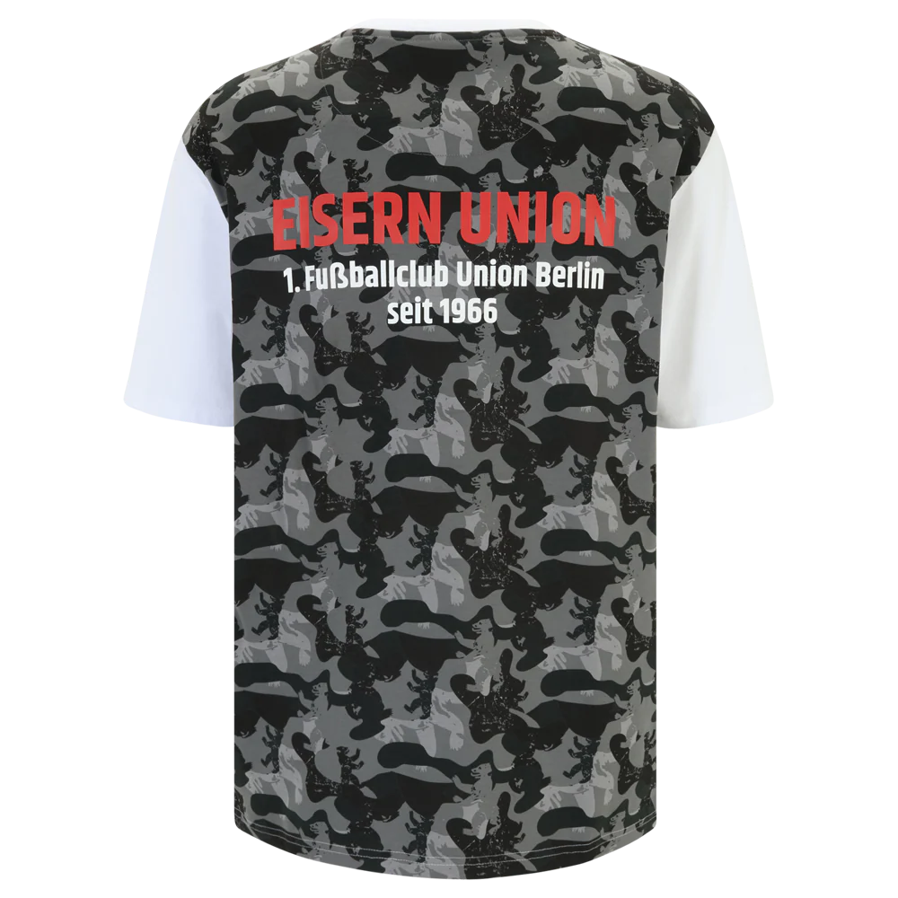 T-Shirt Logo Camouflage - weiß - Image 3