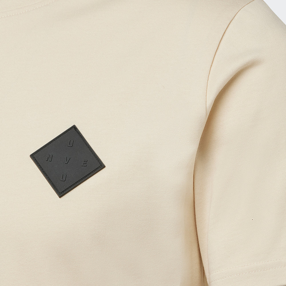 T-Shirt UNVEU Badge - off-white - Image 2