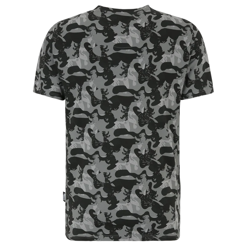 T-Shirt UNVEU Camouflage - dunkelgrau - Image 2