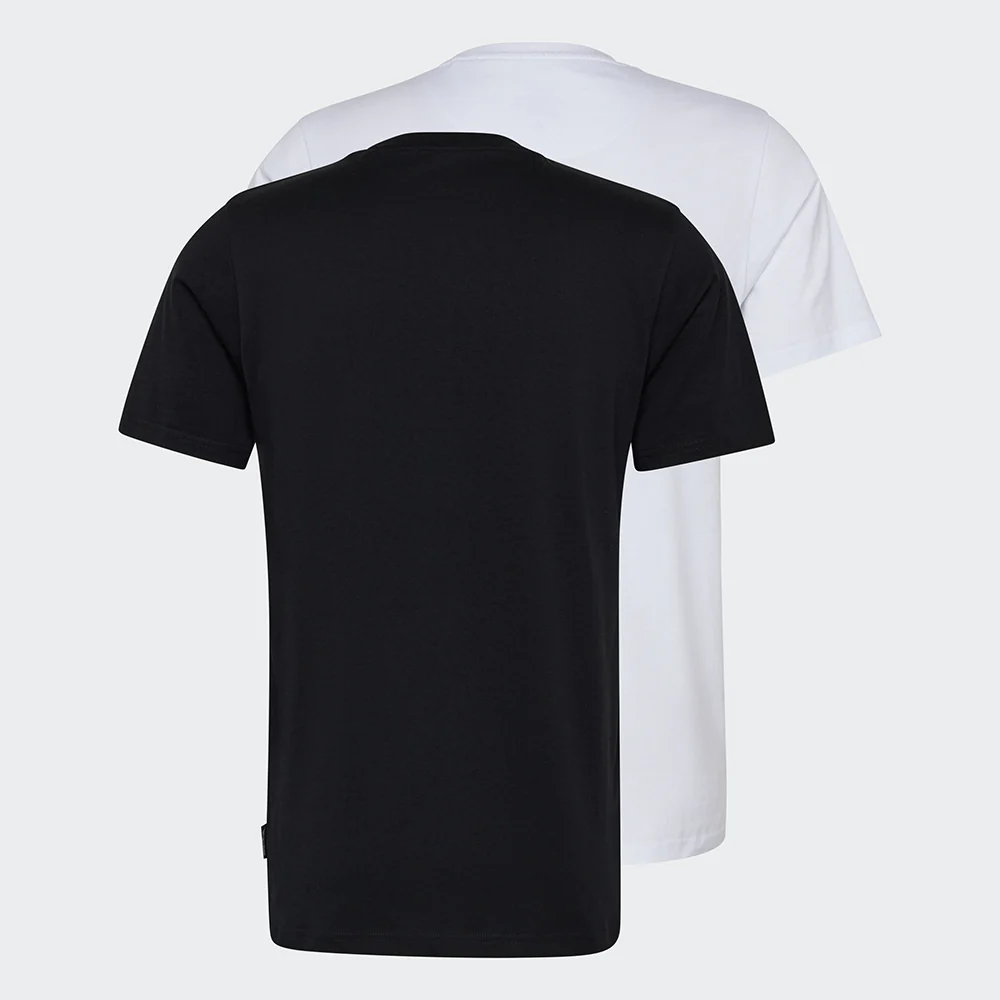 T-Shirts Doublepack UNVEU -schwarz/weiß - Image 3