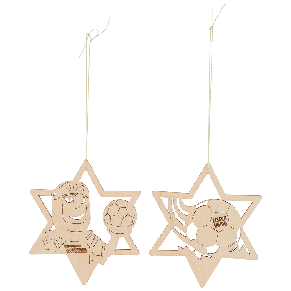 Weihnachtsanhänger Sterne 6er Set - Image 3