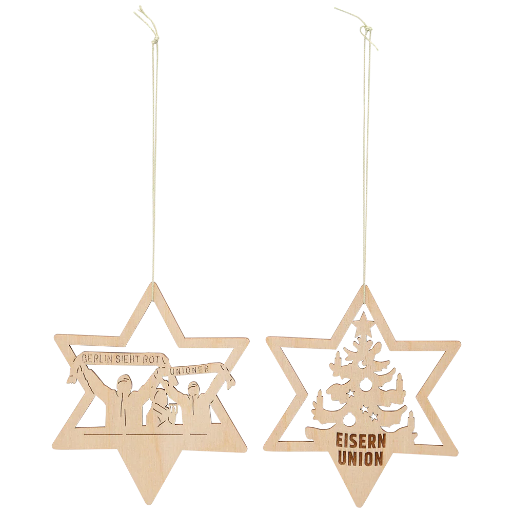 Weihnachtsanhänger Sterne 6er Set - Image 4
