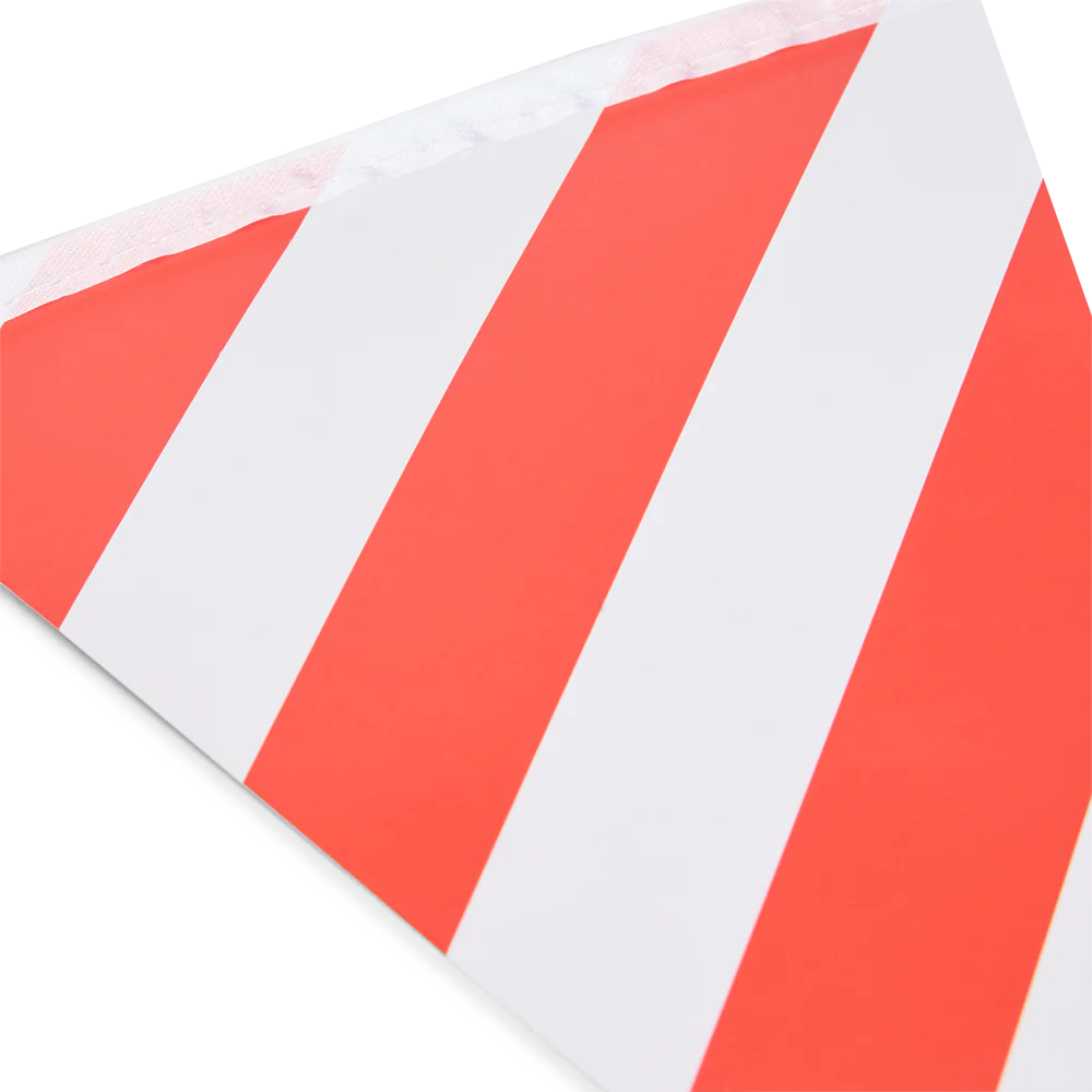 Wimpelkette - rot/weiß - Image 4